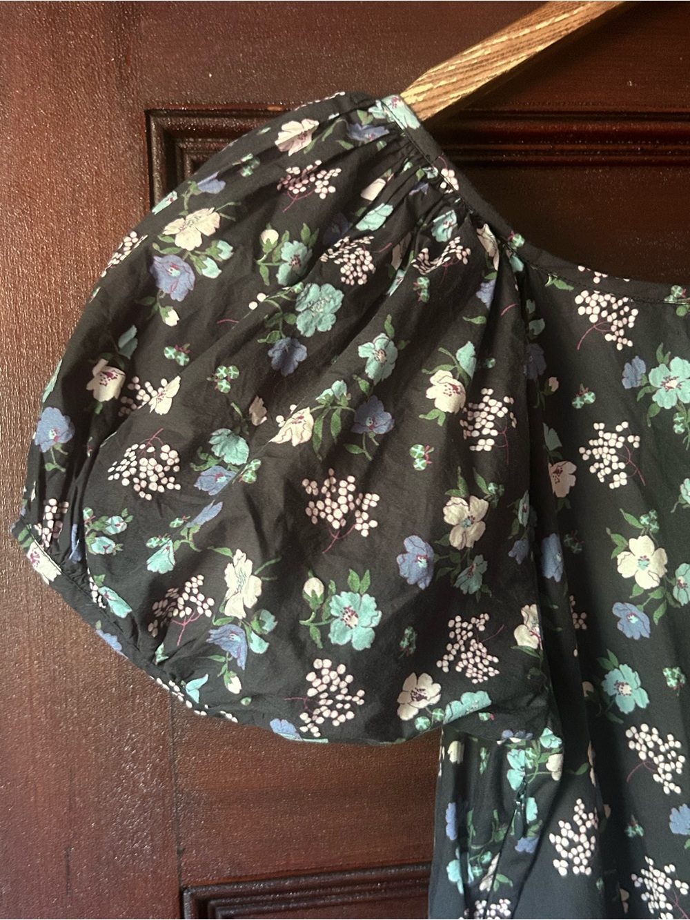 LoveShackFancy Lais Maxi Dress Puff Sleeve Scoopneck Praire Cottagecore Size 8 - Picture 8 of 10